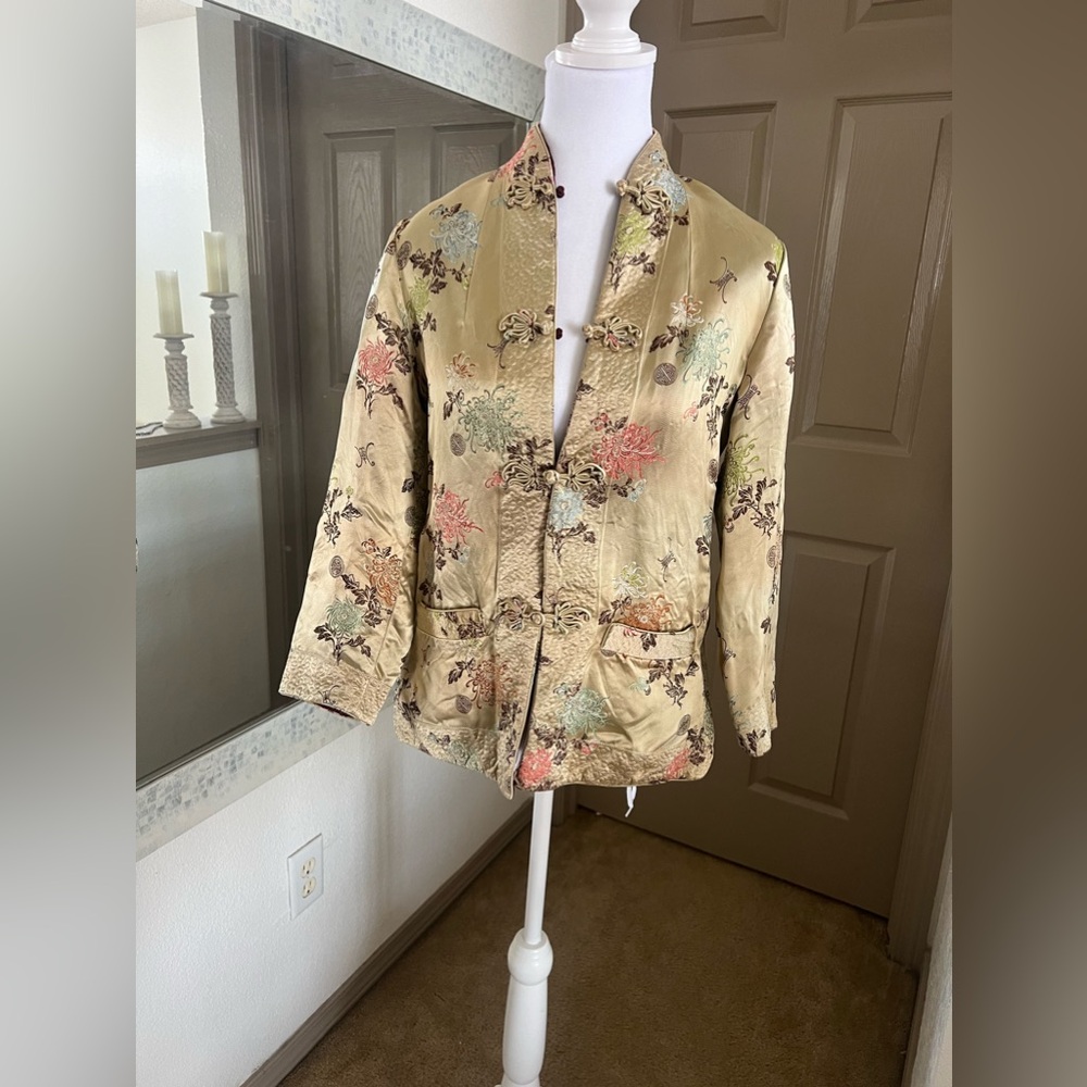 Reversible Mandarin jacket - Picture 3 of 3